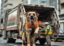 Garis salvam cachorro