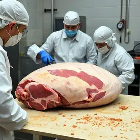 carne imprópria para consumo