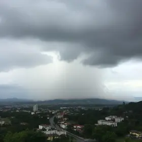 alerta amarelo de tempestade