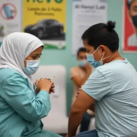 imunização preventiva contra a meningite