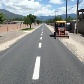 pavimentação da estrada do Campo Limpo