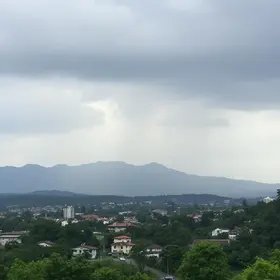 pancadas isoladas de chuva