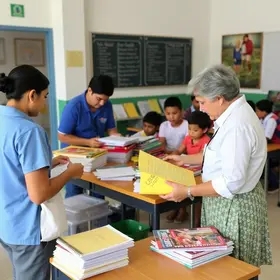 kit de materiais de apoio para professores
