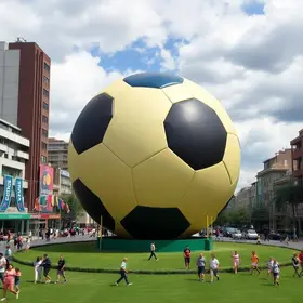 Prefeitura de Rondonópolis decora espaços do paço para a Copa do Mundo