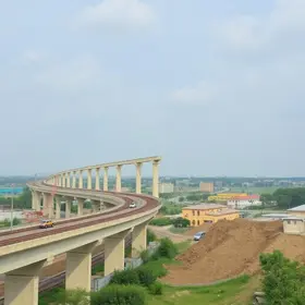 viaduto na BR-163 em MT