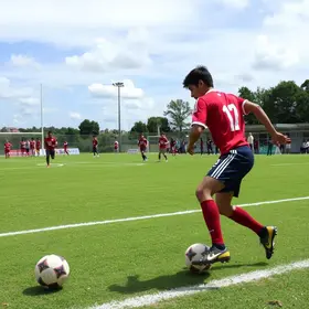 competição de futebol amador