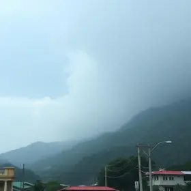 alerta amarelo para tempestade