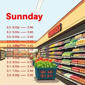funcionamento dos supermercados