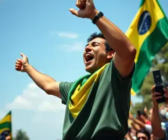 Flávio Bolsonaro na região de Rondonópolis